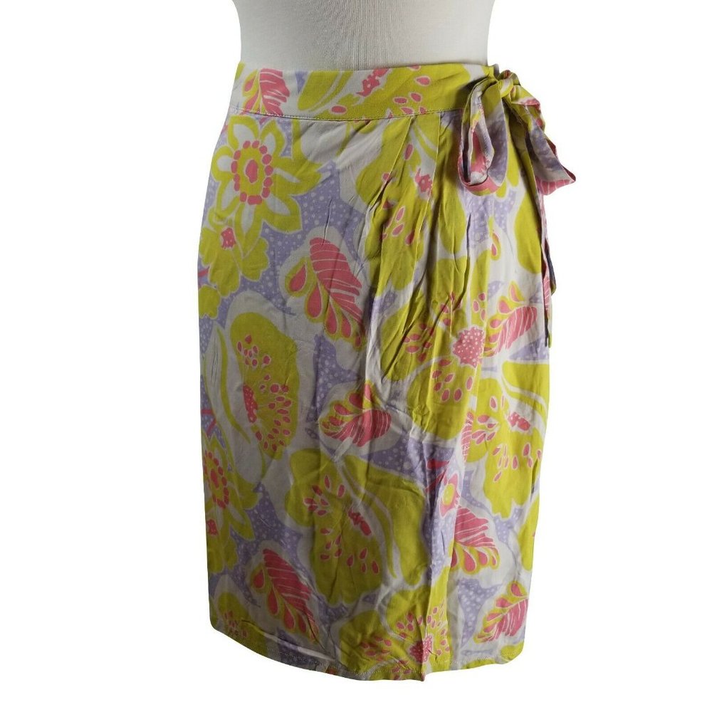 Modcloth Whole Lotta Loveliness Wrap Skirt Large
